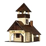 Walachia 8594036430402 Wanderhütte Holz Modellbauset Modellbahn Spur 1/ LGB 1:32