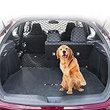 QIANMEI hundesperre Gitter Elastisches Cargo net | Haustiernetz Fahrzeugsicherheitsmässe Hundebarriere | Geeignet für SUV Pickup und Kleinwag