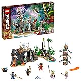 LEGO 71747 NINJAGO Das Dorf der Wächter Bauset, mit Ninja Cole, Jay und Kai Minifiguren, Spielzeug ab 8 J