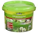 Dehner 766253 Unkrautvernichter plus Rasendünger, 8 kg, für ca. 400