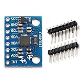 ARCELI GY-521 MPU6050 3 Achsen Beschleunigungsmesser Gyroskop Modul 6 DOF 6-Achsen Beschleunigungssensor Gyroskop Sensor Modul 16 Bit AD Wandler Datenausgang IIC fü