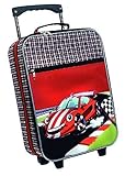 Reisetrolley Kindertrolley Koffer Cars Rennwagen schwarz /