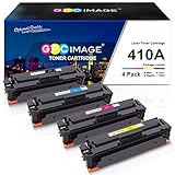 GPC Image Tonerkartusche Kompatible für HP 410A CF410A für Color Laserjet Pro MFP M477fdw M377dw M477fdn M477fnw M452dn M452nw M452dw M477 M452 M377(Schwarz Cyan Gelb Magenta, 4er-Pack)