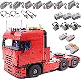 Technic Anhänger Kopf Bausteine Auto LKW, 4511 Teile LKW Auto Technic Bausteine Konstruktionsspielzeug Kompatibel mit Lego A(B)