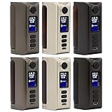 Dovpo Riva DNA 250C Box Mod 200 W, e-Zigarette - Akkuträger, silver/plain cog