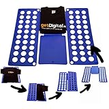 getDigital Wäschefalter, Plastik, Blau, 1-Pack