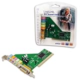 LogiLink PCI Soundkarte Dolby 5.1 6-Kanal mit Gamep