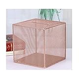 Zlw-shop Gummi-Sparschwein/Sparschwein Münzen-Bank-Metall-Münze Box Platz Haushalt Groß Münzenspeicherbank Kreative Grid Storage Jar Crafts 2 Farbe Geschenk Geld sparen Jar (Color : B)