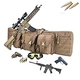 EnweLampi Tragbarer Gewehr Weichkoffer, wasserdichte Jagd-Rucksack, für Haus, Auto, Camping, Wandern, Sport, Arbeit, Überleben und Reisen,36