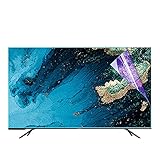 WLWLEO 55-Zoll-TV-Displayschutzfolie, Blendschutz- / Blaulicht- / Kratzschutzfolie, Blockieren Sie schädliche Blaustrahlen Schützen Sie Ihre Augen, Ultraklare Matte Folie,55' 1211X682