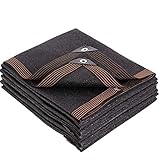 Sonnenschutz-Segel Nets Sunblock Schatten Tuch Shading Net Außen Anti-Pull-windundurchlässige Wärmedämmung Net Dachgewächshaus Kennel Carport (Farbe: Schwarz) (Size : 4x8Meter)