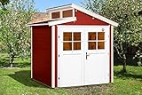 Weka Gartenhaus Größe 1 schw
