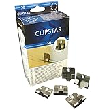 Befestigungs-Clip'CLIPSTAR' für TRECOR Sockelleisten von 40-100 mm Höhe und 14-22 mm Tiefe (Inhalt: 50 Stk)