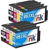 st@r ink 950XL 951XL Kompatible für HP 950 XL 951 XL Tintenpatronen für HP Officejet Pro 8610 8620 8100 8600 8615 8625 8630 8640 8660 251dw 276dw Drucker(2 Schwarz 2 Blau 2 Magenta 2Gelb)