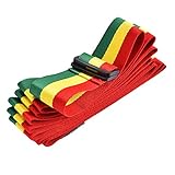 Verstellbarer Schulter Tragegurt Djembe Trommel Komfortabel Afrikanische Djembe Trommel Schultergurt Gurt, Tricolor Beweglicher afrikanischer Handtrommel Gurt Djembe Schultergurt für Bü