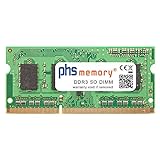 PHS-memory 4GB RAM Speicher passend für Sony VAIO SVE151G17M DDR3 SO DIMM 1600MHz PC3L-12800S