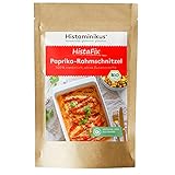 Histaminikus HistaFix Paprika Rahm Schnitzel , Bio Gewürzmischung 2-3 Portionen (29g) , hefefreies Naturprodukt ohne Geschmacksverstärker, histaminfrei, glutenfrei und geeignet bei H