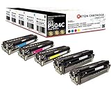 5 Original Reton Toner | mit 35% mehr Leistung | kompatibel zu CLT-P504C für Samsung CLP-415N CLP-415NW Samsung CLX-4190 CLX-4195FN CLX-4195FW CLX-4195N Samsung Xpress C1810W C1860FW