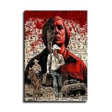 YuHui No Country for Old Men Canvas Art Poster and Wall Art Picture Print Modern Family Bedroom D
