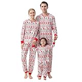 Mutter Weihnachten Schlafanzug Familien Pyjama Set Lang Fun-Nachtwäsche Herren Damen Jungen Mädchen Nachthemd Hausanzug Warmer Weihnachtsanzug Printed Home Kleidung Weihnachts-Pyjama W