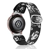 TOYOUTHS Kompatibel mit Samsung Galaxy Watch Active/Active2 40mm/44mm Armband,20mm Solo Loop Uhrenarmband Kompatibel mit Galaxy Watch 3 41mm/Galaxy Watch 42mm/Gear Sport/S2 Classic (GBS)