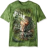 The Mountain Enchanted Tiger T-Shirt für Herren, Grün, Groß