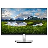 Dell S2721D, 27 Zoll, QHD 2560 x 1440, 75 Hz, IPS entspiegelt, 16:9, AMD FreeSync, 4 ms (extrem), neigbar, int.Lautspr., VESA, DisplayPort, HDMI, platinum silb