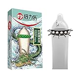 Kwangchow Latex Condoms/Longer Sex for Men Improved Thorn Sleeves/Funny Spikes Adult Product Spike Set Condom Avoid Accidental Pregnancy, Increase Sex Interest（3/9/30 Stück）