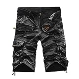 Bermuda Shorts Herren Bermuda Shorts Männer Mens Trousers Caprihose Bikini High Waist Hose Jeans Shorts Kurze Jeans Hosen Short Sweatp