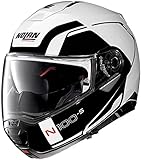 Nolan N100-5 Consistency N-Com Metal White L