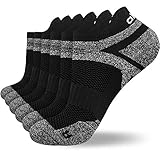 Abida 6 Paar Laufsocken Sportsocken für Herren Damen Gepolsterte Knöchel Trainer Socken Athletic Walking Sock