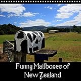 Funny mailboxes from New Zealand (Wall Calendar 2022 300 × 300 mm Square)