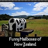 Funny mailboxes from New Zealand (Wall Calendar 2022 300 × 300 mm Square)