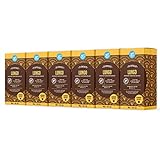 Amazon-Marke: Happy Belly Lungo Gemahlener Röstkaffee in Aluminiumkapseln, geeignet für Nespresso-Maschinen, 120 Kaffeekapseln (6x20) - R