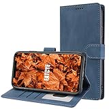 EATCYE Hülle für iPhone 6S / iPhone 6,Handyhülle für iPhone 6S / iPhone 6 (4,7 Zoll),Ultra Dünn Elegant Brieftasche PU Leder Flip Case Magnetverschluss Handytasche Klapphülle (Blau)