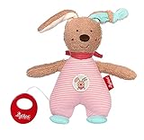 SIGIKID 39399 Spieluhr DubbiDuu Mädchen Babyspielzeug empfohlen ab Geburt rosa/beigeb