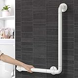 Synlyn Haltegriffe für Senioren Badewannengriff Edelstahl Duschgriff Rutschfest Sicherheitsgriff Badezimmer Wandhaltegriff 60 X 40cm Griffstangen Wandmontage für WC Bad Badewanne Trepp