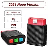 thinkcar Pro Bluetooth-OBD2-Vollsystem-Scanner, Autodiagnose-Scan-Tool, automatische Fahrgestellnummer, Motorlicht-Codeleser für iOS und Android prüfen, 5 Auto- oder Reset-Software anb