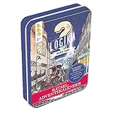 Rätsel-Adventskalender - Logika Paris 1920: 24 Rätselkarten aus der goldenen Zeit von Nachtclubs, Kunstikonen und Jazzbands. Mit illustriertem Stadtplan und 24 Stickern. Metalldose ca. 15 cm x 10,5