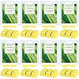 LA BELLEFÉE Citronella Duftwachs, Wax Melts für Duftlampe, Sojawachs Duftwachswürfel für Outdoor, Balkon, Terrasse, Garten, Zuhause, 8 Stück (560g)