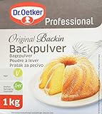 Dr. Oetker Professional Backpulver, 1 x 1kg Packung, Original Back