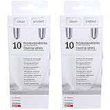 2er Pack Reinigungstabletten für Kaffeevollautomaten Siemens/Bosch/Neff/Gaggenau - 00311769 ersetzen TZ60001,310575, TCZ6001