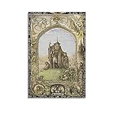 JYTFGDRYJ Poster mit Herr der Ringe (2) Leinwand-Kunst-Poster und Wand-Kunstdruck, modernes Familienschlafzimmerdekor, 20 x 30