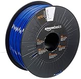 Amazon Basics 3D-Drucker-Filament aus PETG-Kunststoff, 1,75 mm, Blau, 1-kg-Sp