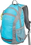 Lewro Jungenrucksack Timmy 12 Liter BLAU wasserabweisend Wanderrucksack Kinderrucksack Jungen Rucksack mit verstellbaren Brustg