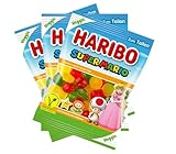 Haribo Super Mario Super Special Edition Fruchtgummi Veggie 175g 3er Pack