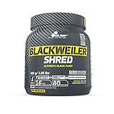 Olimp Blackweiler Shred, Exotic Orange, 480 g, Pre Workout Booster und Fettverbrenner, L-Arginin und B