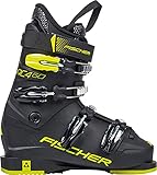 FISCHER Unisex Jugend, schwarz/gelb, Junior Skischuhe RC4 60 JR Thermoshape, 24.5, 245