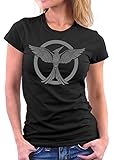 Million Nation Hunger Tribute von Panem woman T-shirt, Größe M, Schw