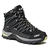 CMP Damen Trekking Schuhe Rigel MID 3Q12946 Nero-Lime 40